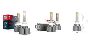 ΛΑΜΠΑ TOPLIGHT LED LUMISTAR PRO H1 12V 70W 20000Lumens 6500K (ΣΕΤ 2 ΤΕΜΑΧΙΩΝ)