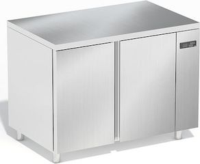Ψυγείο Πάγκος Συντήρηση Με 2 Πόρτες Χωρίς Μηχάνημα Διαστάσεις: 126 x 70 x 87 cm