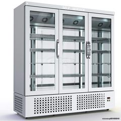 Ψυγείο Θάλαμος Συντήρησης Self Service Λευκός με 3 Γυάλινες Πόρτες 198x70x215cm