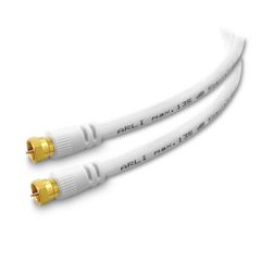 Καλώδιο κεραίας ARLI με φις F GOLD-10174 HD TV Full HD Ultra HD 5m