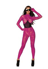 Bodystocking with Finger Gloves Diamond-thumb-2