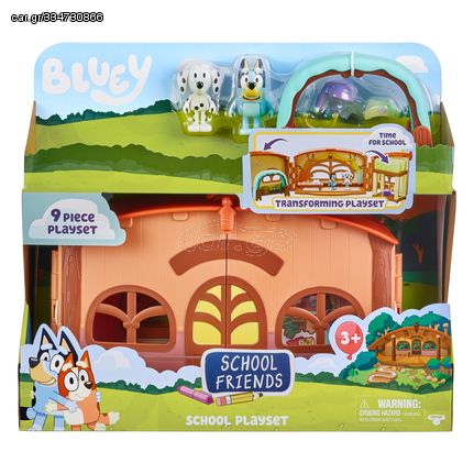 Bluey - School  Friends Theme School play set (90175) - Toys