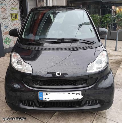 Coprifari Nero Per Smart Fortwo 451 - Kit Adesivo, Look Personalizzato