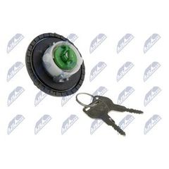 NTY EZC-FT-034 Τάπα, ρεζερβουάρ καυσίμων με κλειδί, μαύρο, με βαλβίδα εξαέρωσης-thumb-1
