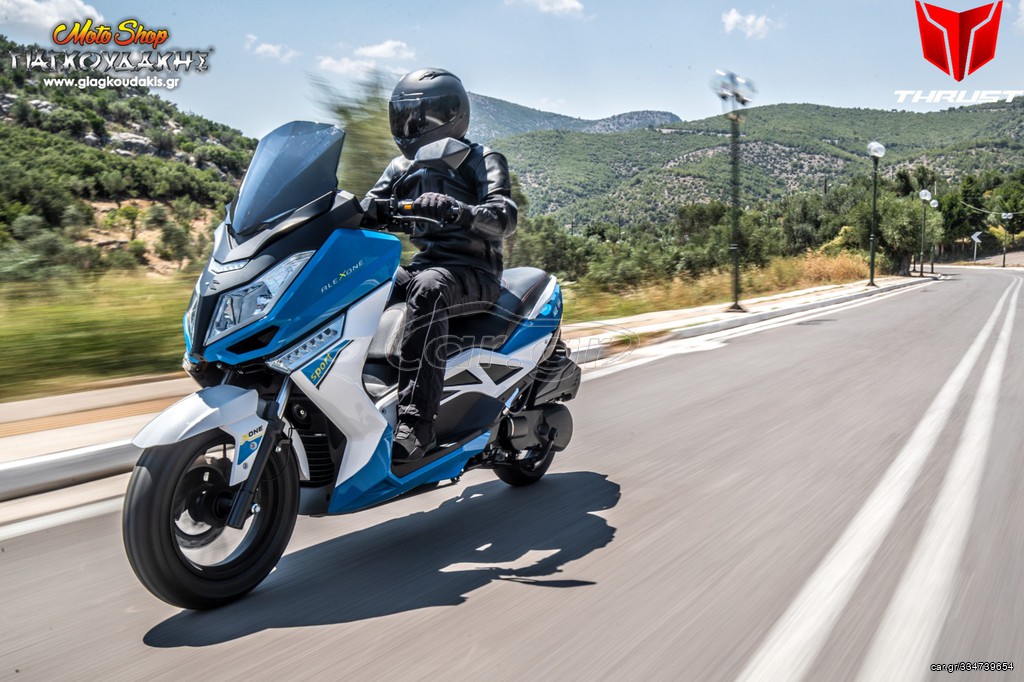 Thrust AlexOne 125 2026 i CBS Έγχρωμη TFT Οθόνη THRUST Δωρεάν Μεταφορά!!!