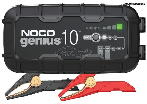 ΛΥΡΗΣ NOCO ΦΟΡΤΙΣΤΗΣ ΣΥΝΤΗΡΗΣΗΣ ΜΠΑΤΑΡΙΩΝ 6/12V GENIUS 10, GENIUS10EU