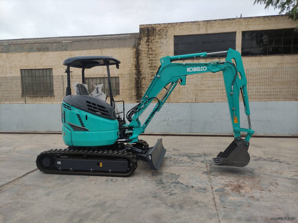 Εκσκαφέας Με Ερπύστριες Kobelco 2023 SK28SR-6E Σκέπαστρο