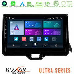 Bizzar Ultra Series Toyota Yaris 2020-> 8Core Android11 8+128GB Navigation Multimedia Tablet 9″