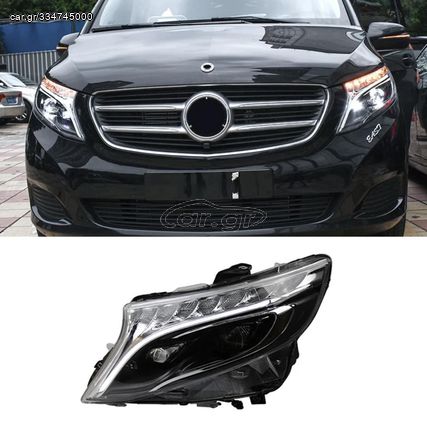 ΦΑΝΑΡΙΑ ΕΜΠΡΟΣ Headlights LED Mercedes V-Class VITO W447 ΕΤΟΙΜΟΠΑΡΑΔΟΤΑ!!!