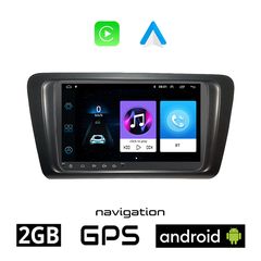 SKODA OCTAVIA 7 (2013 - 2020) Android 9" ιντσών οθόνη αυτοκίνητου 2GB με GPS WI-FI (ηχοσύστημα αφής OEM Android Auto Apple Carplay Youtube Playstore MP3 USB Radio Bluetooth Mirrorlink εργοστασιακ