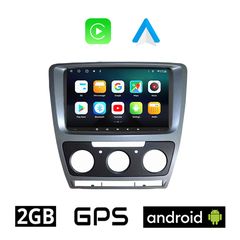 SKODA OCTAVIA 5 (2005-2012) Android οθόνη αυτοκίνητου 2GB με GPS WI-FI (ηχοσύστημα αφής 9" ιντσών OEM Youtube Playstore MP3 USB Radio Android Auto Apple Carplay Bluetooth Mirrorlink εργοστασιακή,