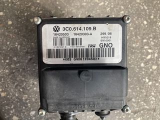ΜΟΝΑΔΑ ΕΛΕΓΧΟΥ ΦΡΕΝΩΝ ABS VW PASSAT 3C, ΚΩΔ.ΑΝΤ: 3C0.614.109.B/ 16420303-A