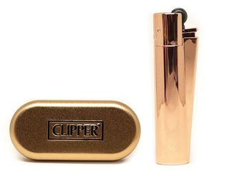 CLIPPER ROSE GOLD CMP11R METAL ΑΝΑΠΤΗΡΑΣ ΜΕ ΠΕΤΡΑ ΜΕΤΑΛΛΙΚΟΣ