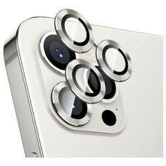 Camera Lens 3-σε-1 Tempered Glass for iPhone 12 Pro / 12 Pro Max Silver