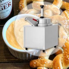 Θερμαινόμενος διανεμητής σάλτσας & τυριού  4,4lt, 220V, Διαστάσεις: 23x42x38