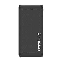 Crystal Audio PBK3-10K Power Bank 1000mAh με Θύρα USB-C Μαύρο