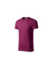 Malfini Ανδρικό Διαφημιστικό T-shirt Κοντομάνικο σε Μωβ Χρώμα MLI-17343