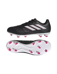Adidas Copa Pure.3 FG HQ8942 Χαμηλά Ποδοσφαιρικά Παπούτσια με Τάπες Core Black / Zero Metalic / Team Shock Pink 2