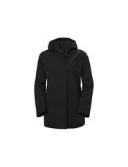 Helly Hansen Κοντό Γυναικείο Μπουφάν για Άνοιξη/Φθινόπωρο Μαύρο 53740 990