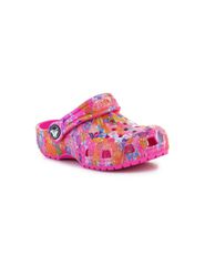 Crocs Παιδικά Σαμπό Θαλάσσης Classic Hyper Real Clog 208451-90H Φούξια