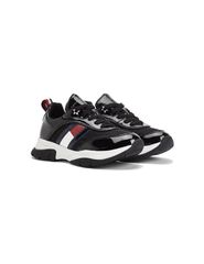 Tommy Hilfiger Παιδικά Sneakers Ανατομικά για Κορίτσι Μαύρα T3A4-31179-1022999