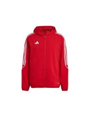 Adidas Tiro 23 League Ανδρική Φούτερ Ζακέτα με Κουκούλα και Τσέπες Κόκκινη IA1618