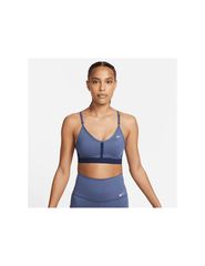 Nike Indy Γυναικείο Αθλητικό Μπουστάκι Diffused Blue με Επένδυση & Ελαφριά Ενίσχυση CZ4456-491
