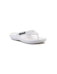 Crocs Classic Flip Ανδρικά Flip Flops Λευκά 207713-100