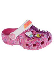 Crocs Παιδικά Ανατομικά Σαμπό Θαλάσσης Classic 208025-680 Ροζ