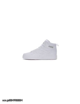 Puma Παιδικά Sneakers High Rebound Joy Λευκά 374687-07