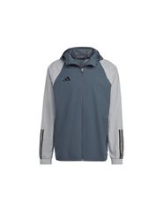 Adidas Tiro 23 Competition Αθλητικό Ανδρικό Μπουφάν Γκρι HU1320