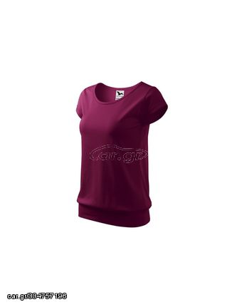 Malfini Γυναικείο Διαφημιστικό T-shirt Κοντομάνικο σε Ροζ Χρώμα MLI-12043