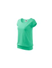 Malfini Γυναικείο Διαφημιστικό T-shirt Κοντομάνικο σε Μπλε Χρώμα MLI-12095