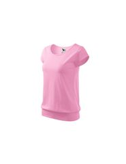 Malfini Γυναικείο Διαφημιστικό T-shirt Κοντομάνικο σε Ροζ Χρώμα MLI-12030