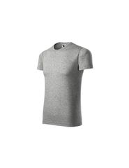 Malfini Ανδρικό Διαφημιστικό T-shirt Κοντομάνικο σε Γκρι Χρώμα MLI-14512