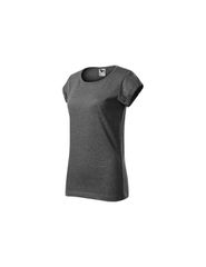 Malfini Ανδρικό Διαφημιστικό T-shirt Κοντομάνικο σε Μαύρο Χρώμα MLI-164M1