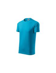 Malfini Ανδρικό Διαφημιστικό T-shirt Κοντομάνικο σε Μπλε Χρώμα MLI-14544