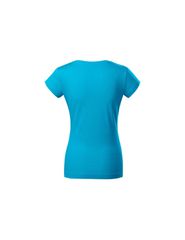 Malfini Γυναικείο Διαφημιστικό T-shirt Κοντομάνικο σε Μπλε Χρώμα MLI-16244