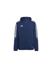 Adidas Tiro 23 League Ανδρική Φούτερ Ζακέτα με Κουκούλα και Τσέπες Team Navy Blue 2 HZ9067