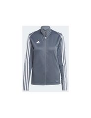 Adidas Γυναικεία Ζακέτα Φούτερ Γκρι HS3516