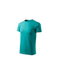 Malfini Ανδρικό Διαφημιστικό T-shirt Κοντομάνικο σε Μπλε Χρώμα MLI-13719