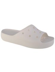 Crocs Slides με Πλατφόρμα σε Λευκό Χρώμα 208180-100