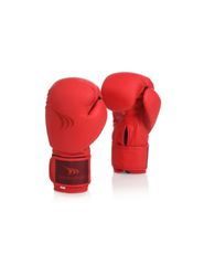 Yakimasport Sport Mars 100569 Γάντια Πυγμαχίας από Συνθετικό Δέρμα για Αγώνα Κόκκινα