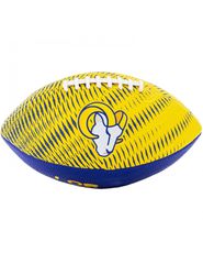 Wilson NFL Team Tailgate Jr WF4010019XBJR Μπάλα Rugby Los Angeles Rams Κίτρινη
