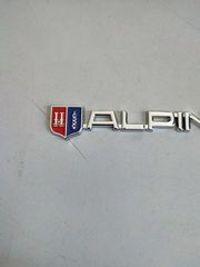ΣΗΜΑ ΜΕΤΑΛΛΙΚΟ ΣΜΑΛΤΟ ΑΥΤΟΚΟΛΛΗΤΟ BMW ALPINA