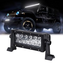 GloboStar® 85460 PRO Series Μπάρα Ίσια - Straight για Αυτοκίνητα & Φορτηγά LED CREE XBD 36W 3600lm DC 10-30V Αδιάβροχη IP65 Ψυχρό Λευκό 6000K-thumb-1