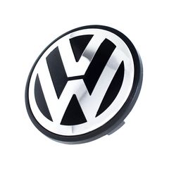 Καπάκι κέντρου ζάντας VW χρωμίου/μαύρο 79mm (65mm εσωτ) 1τμχ