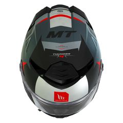 ΚΡΑΝΟΣ MT THUNDER4 SV (ECE22.06) EXEO B5 MATT RED-thumb-3
