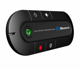 Bluetooth Αυτοκινήτου Phone Hands Free για το Αλεξήλιο (Audio Receiver)