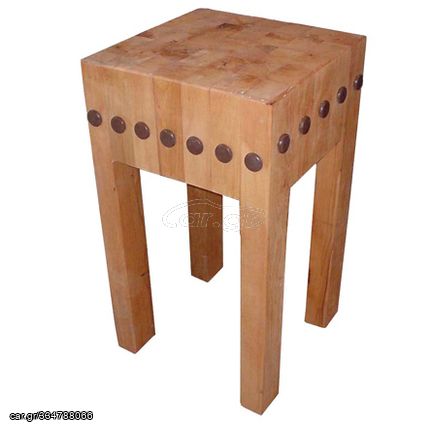 Κούτσουρο Οξιάς Κοπής Κρεάτων 50x50x25 cm